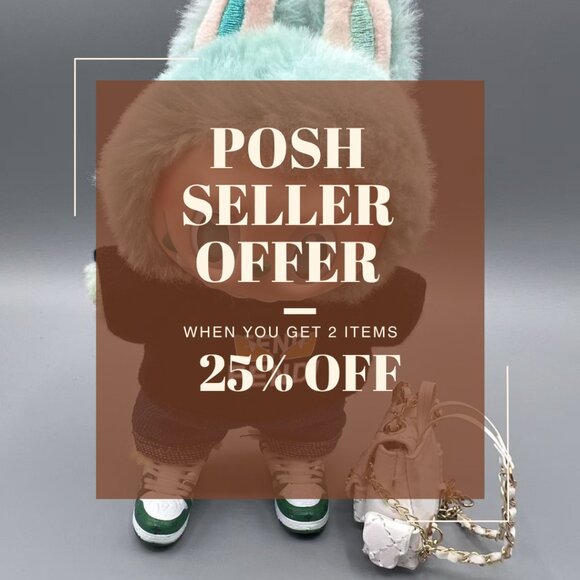 High Quality Clothes Sets With Shoes + Bag Fits For Labubu V1-V3 - Picture 4 of 4